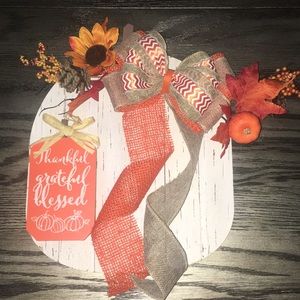 Hand crafted autumn wall decor